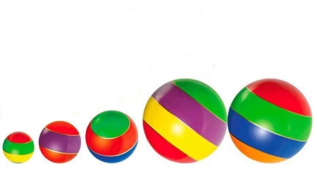 Купить Мячи резиновые (комплект из 5 мячей различного диаметра) в Мариинскийпосаде 