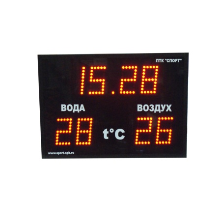 Купить Часы-термометр СТ1.13-2t для бассейна в Мариинскийпосаде 
